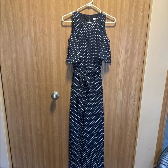 Calvin Klein | Dresses | Calvin Klein Navy And White Polka Dot Maxi Dress | Poshmark Calvin Klein | Dresses | Calvin Klein Navy And White Polka Dot Maxi Dress | Poshmark